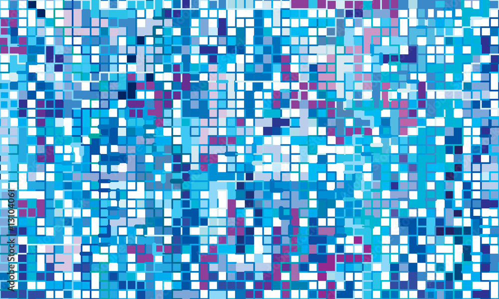 Fototapeta premium Winter mosaiс background