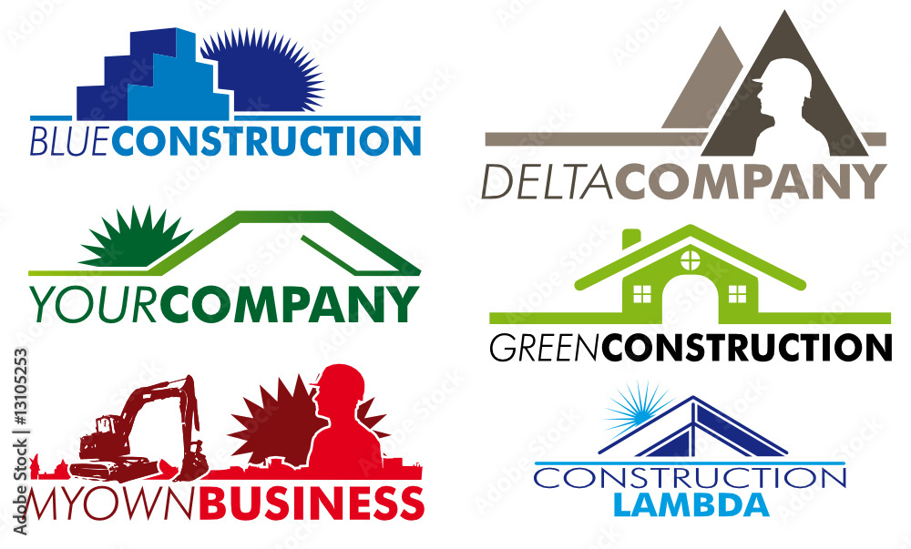 logo contruction logo contruction