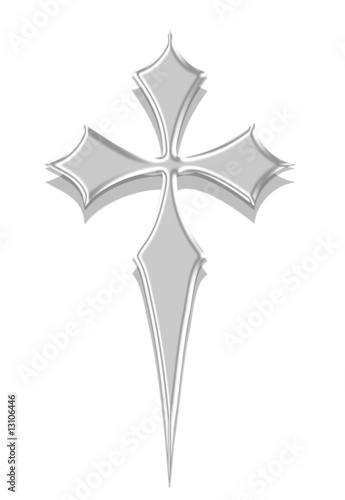 silver crucifix