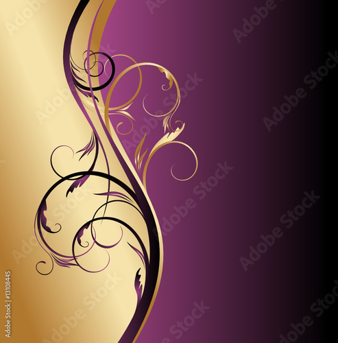 golden abstract background