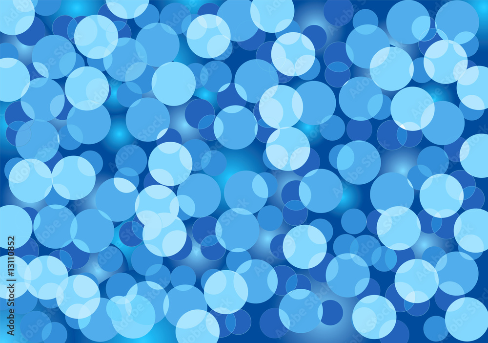 Blue bokeh Blue bokeh