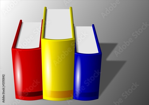Books In Three Colors