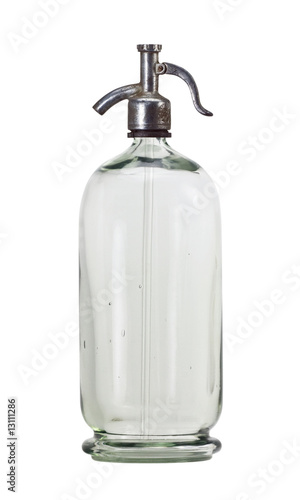Obraz na plátně Old siphon-bottle