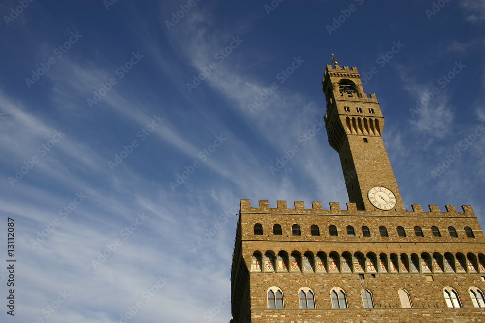 Fototapeta premium Palazzo Vecchio - Florence