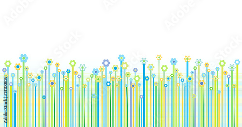 spring background with space for a text