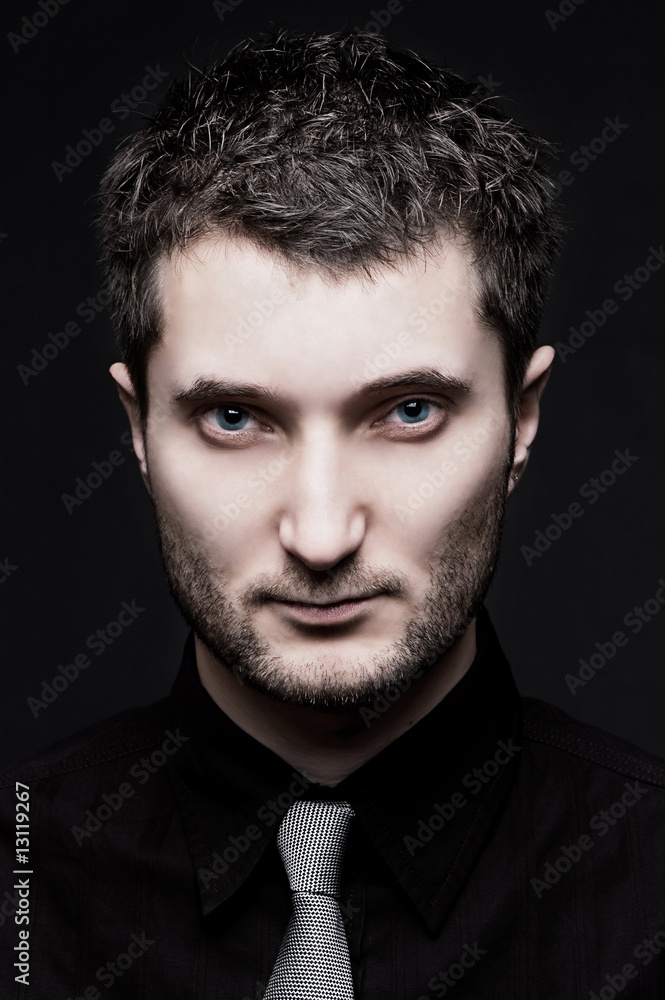portrait of handsome man portrait of handsome man