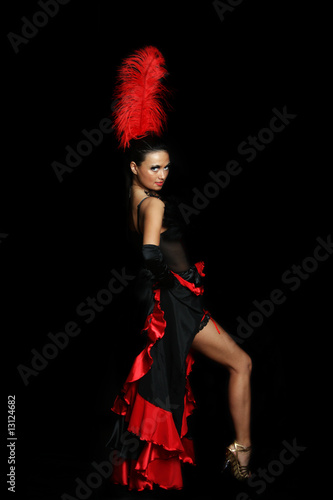 Foto dancer moulin rouge