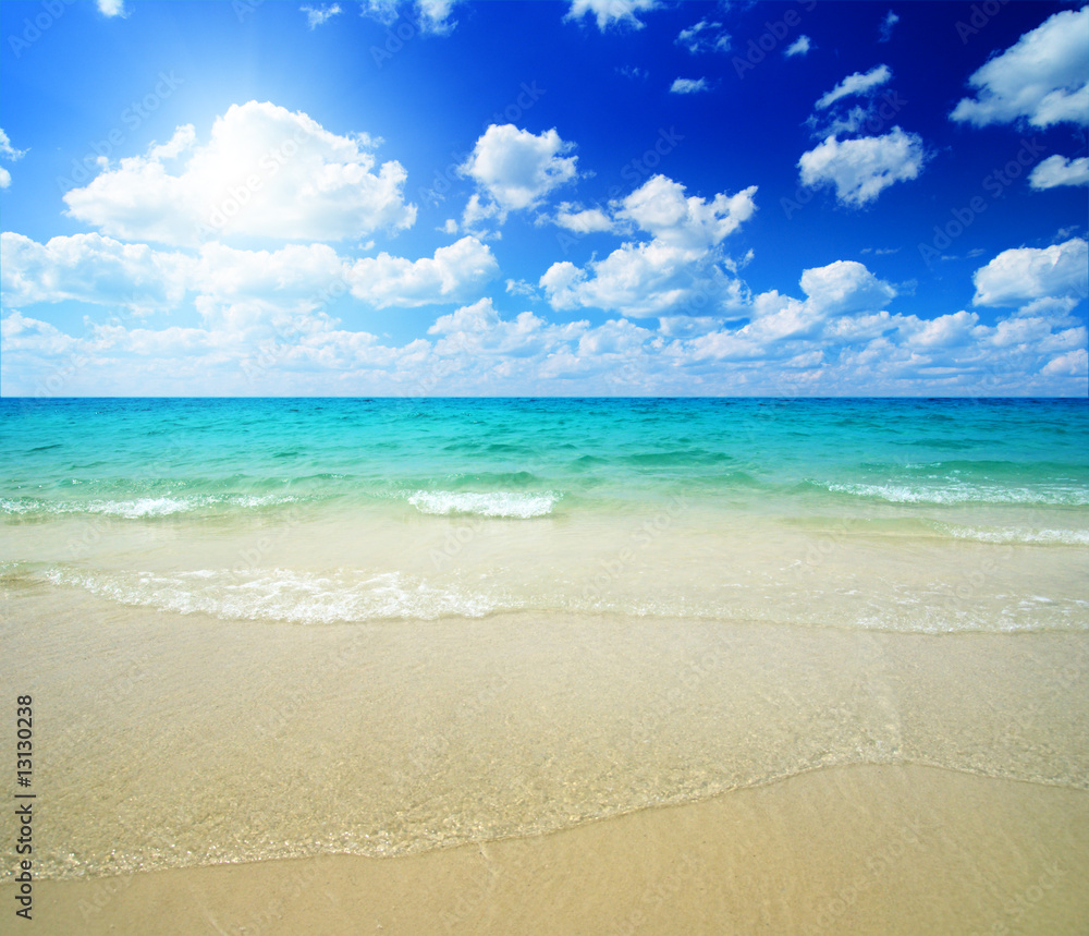 Fototapeta premium sand and ocean
