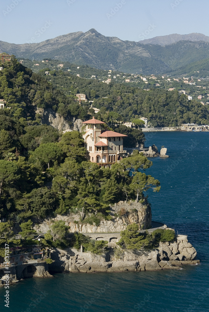 view of Portofino,Liguria,Italy