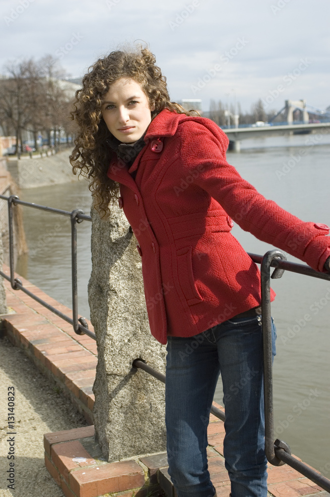 Obraz premium Teenage girl in Poland