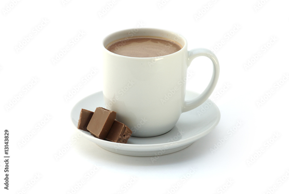 Eine Tasse heiße Schokolade Stock Photo | Adobe Stock