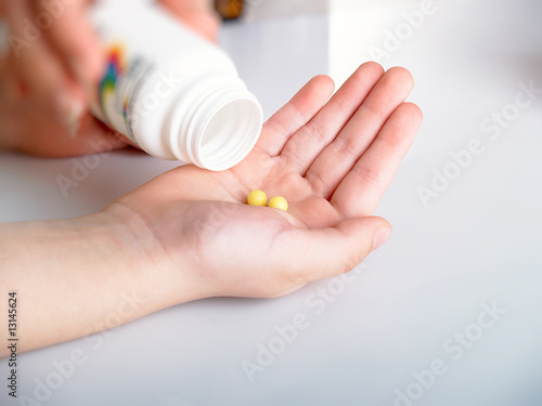 Yellow tablets