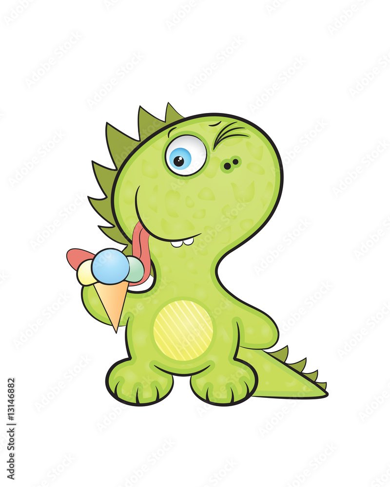 Fototapeta premium Dragon baby