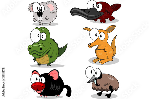 Cartoon animals
