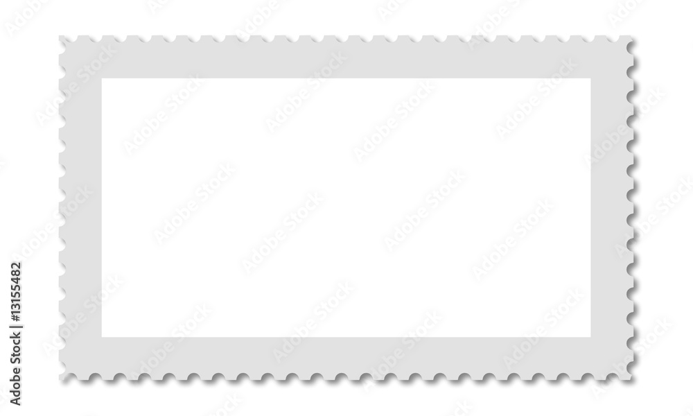 Briefmarke quer