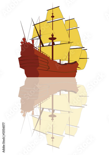 Galion espagnol du 17è siècle