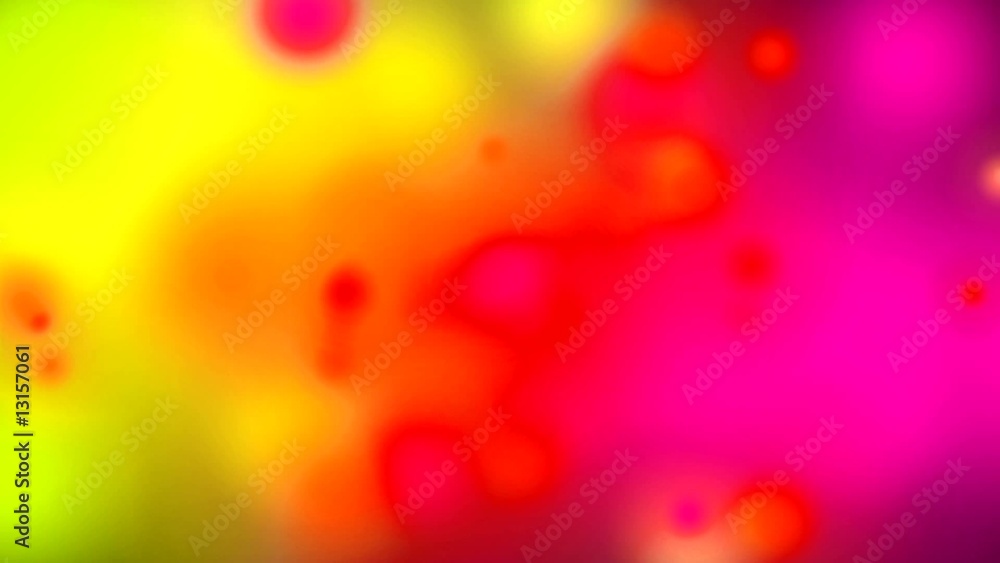 Animation aus blitzenden Lichtkugeln