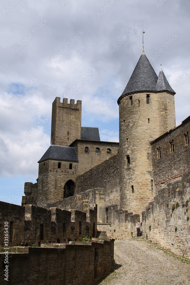 La cite ancien de Carcassonne