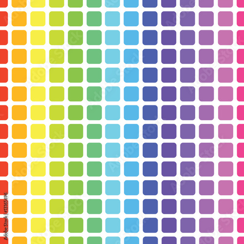 seamless vector pattern rainbow grid