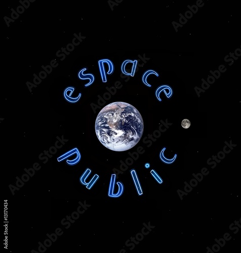 Obraz na płótnie Espace public w salonie
