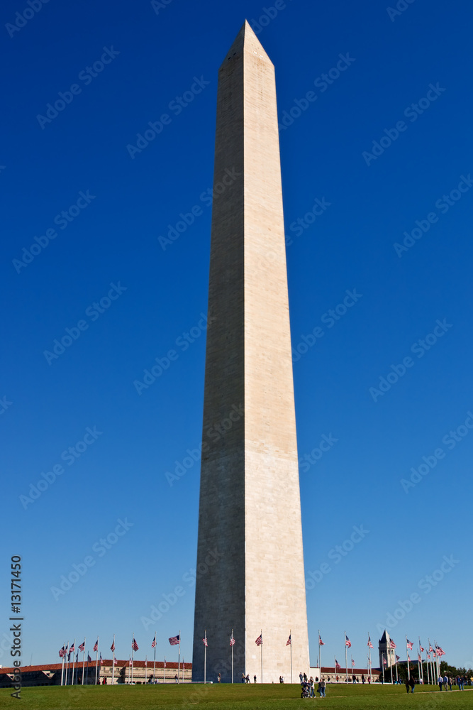 The Washington Monument On A Clear Day