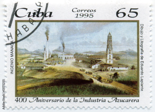 Cuba, correos 1995. Timbre postal. photo