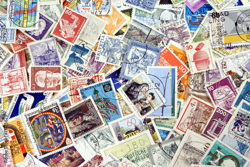 World Post Stamps photo
