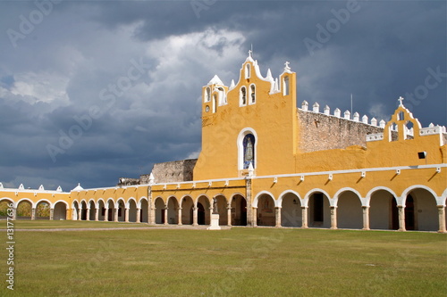 Mexique, couvent San Antonio de Padua à Izamal