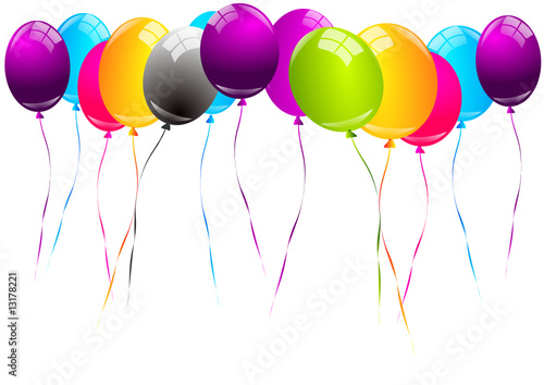 ballons d'anniversaire