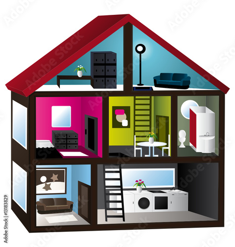 3d house cut