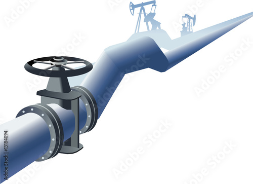 Pipe oil gas