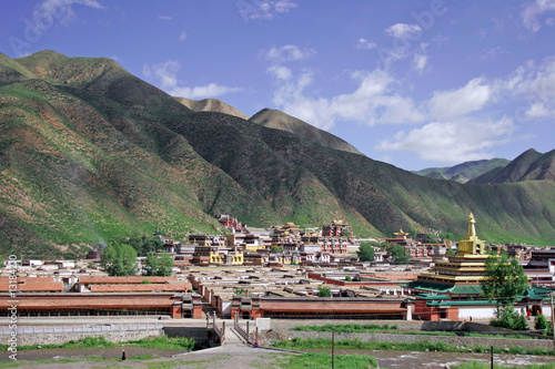 Monastère de Labrang - Xiahe - Tibet photo