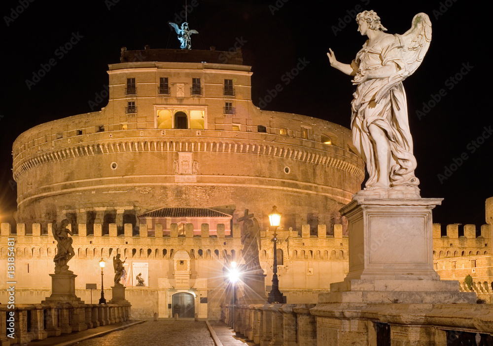 Obraz premium Castel Sant'Angelo, Roma