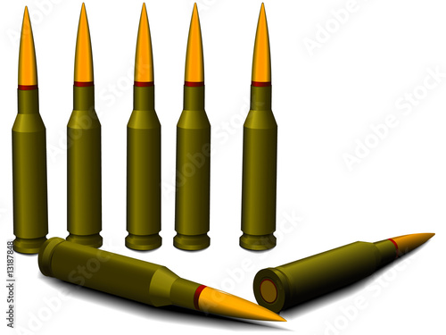 Ammunition for a rifle