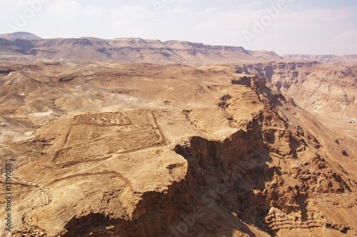 canyon in Judea desert