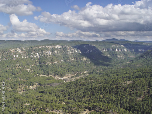 La sierra de Cuenca, España