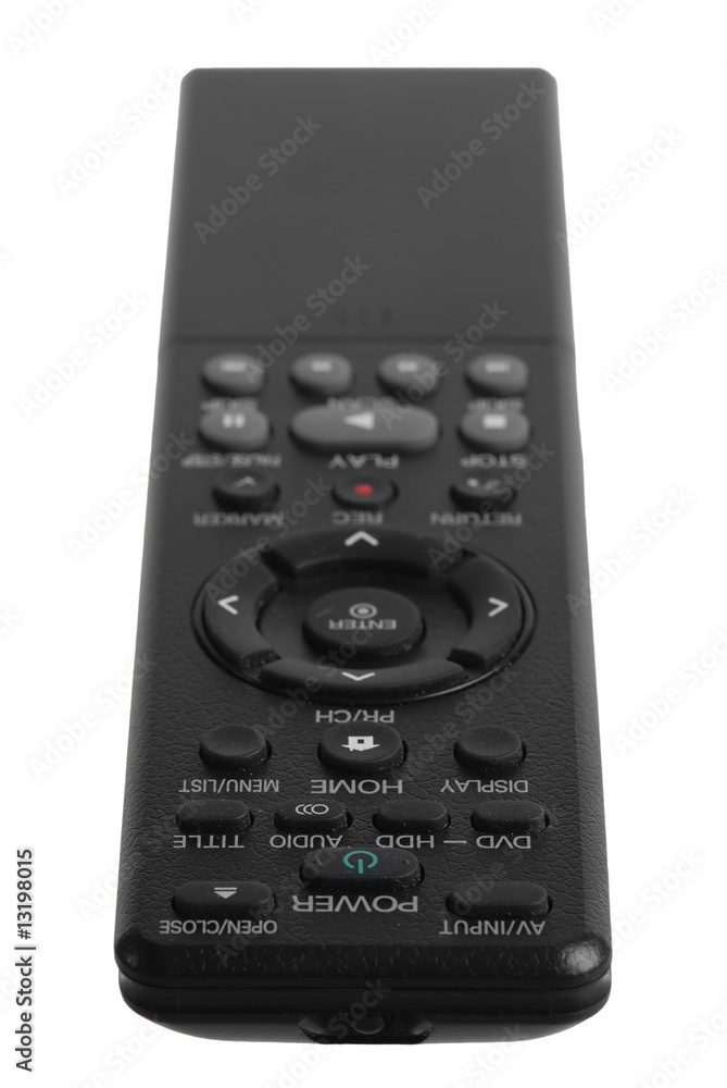 Remote control isolated on white background Remote control isolated on white background