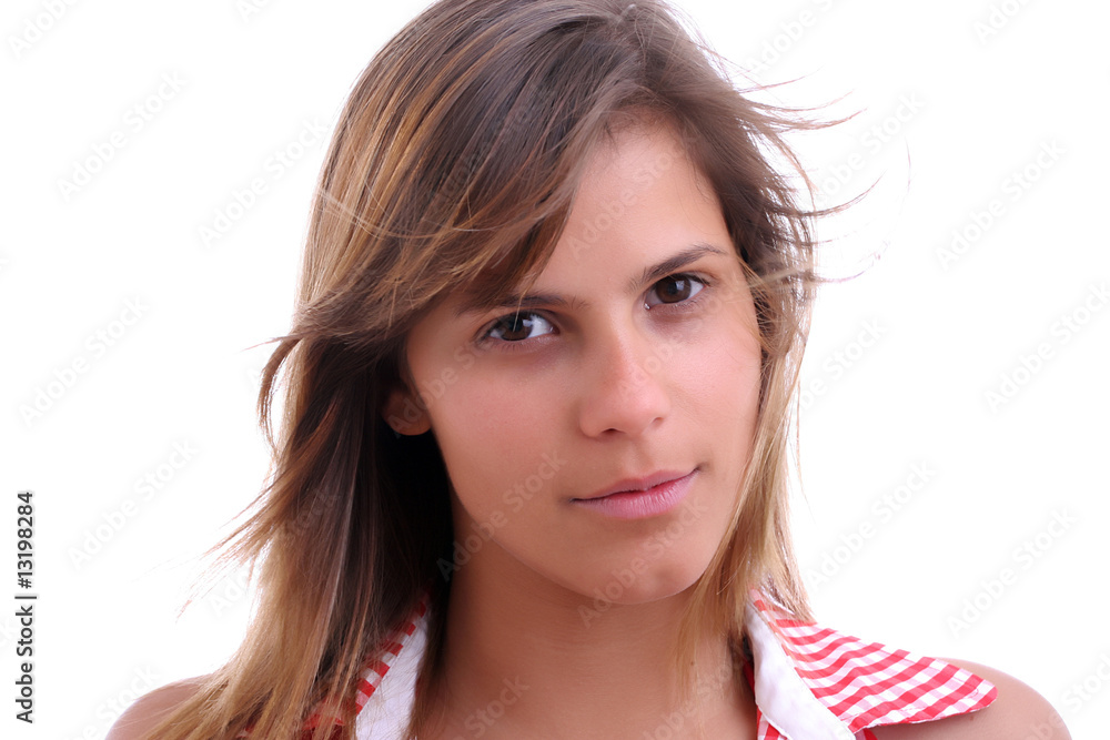 Young beautiful girl portrait Young beautiful girl portrait