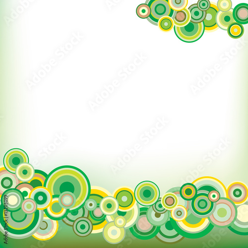 Springtime greeting card