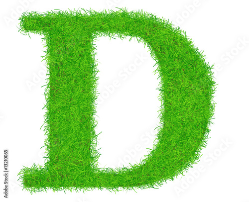 Grass letter