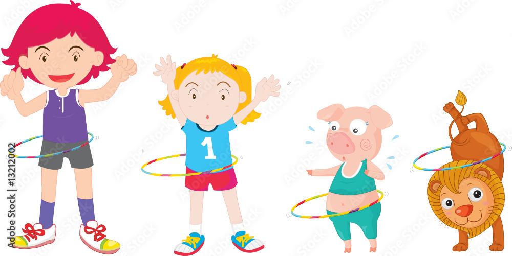 children and animals children and animals