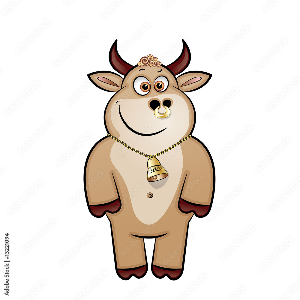 Cute bull