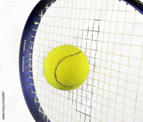 Tennis ball and racquet © Sto