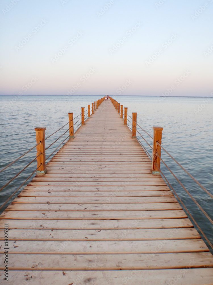 Long pier