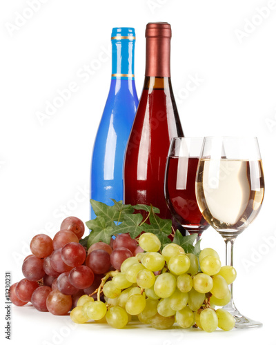 Wine and grapes