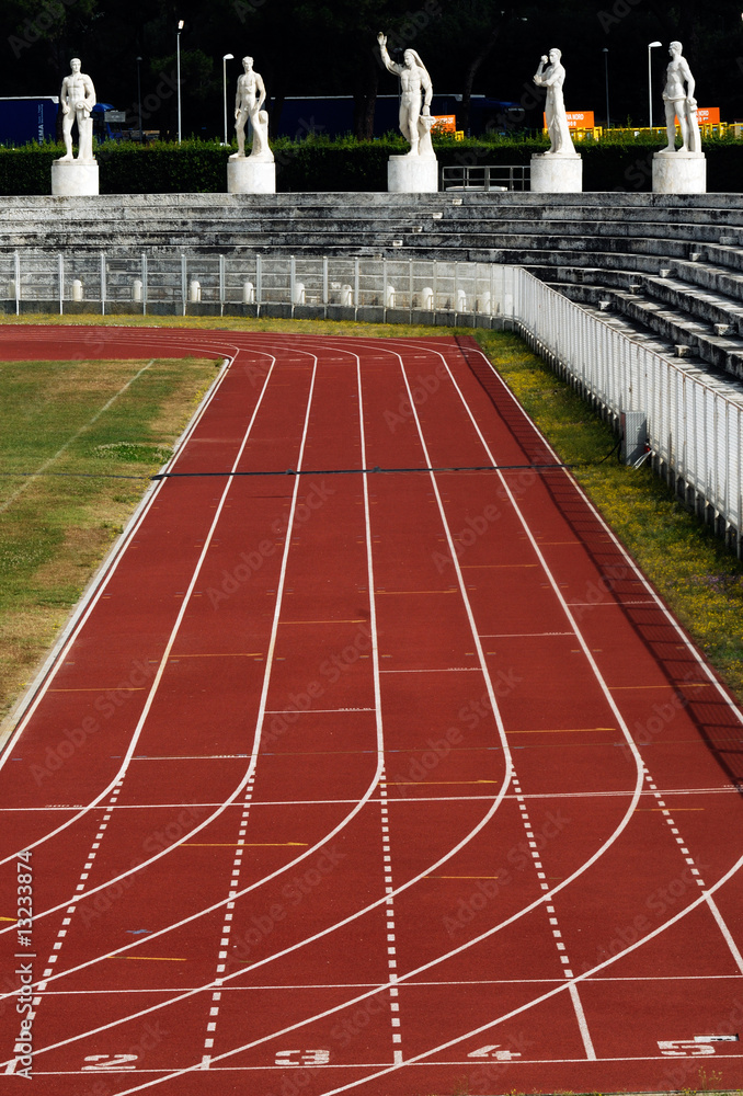 Obraz premium stadio dei marmi a Roma in Italia