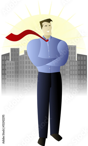 super business man