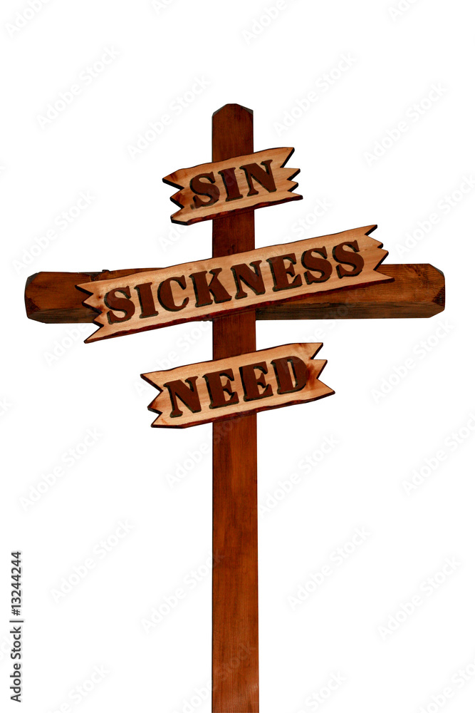 Wood Cross With Saying Wood Cross With Saying