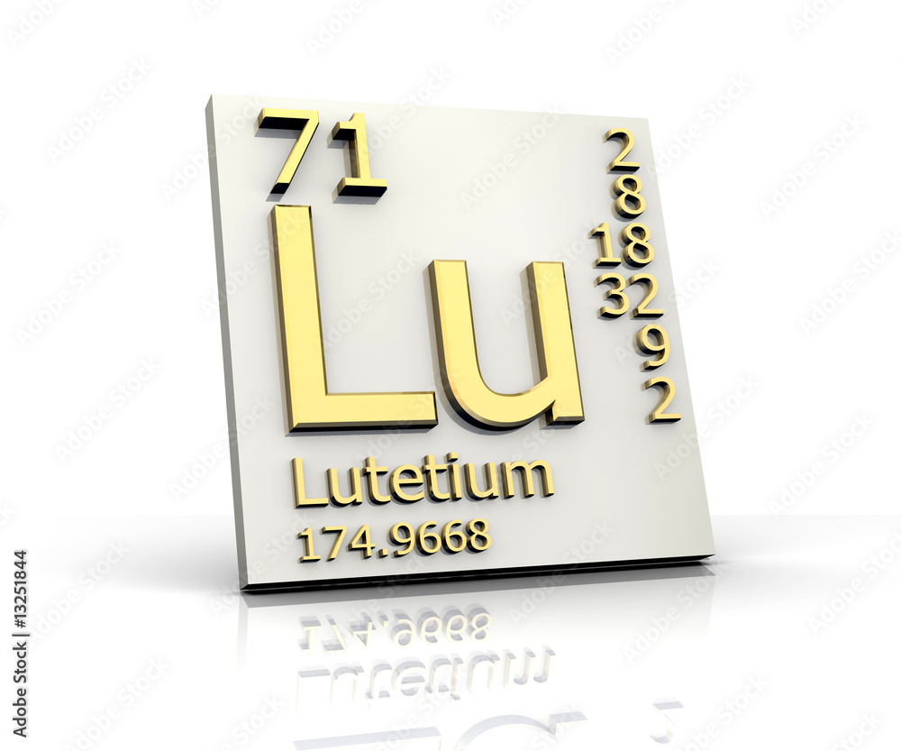 Lutetium form Periodic Table of Elements Lutetium form Periodic Table of Elements