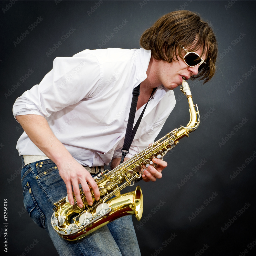 Fototapeta premium Sax solo